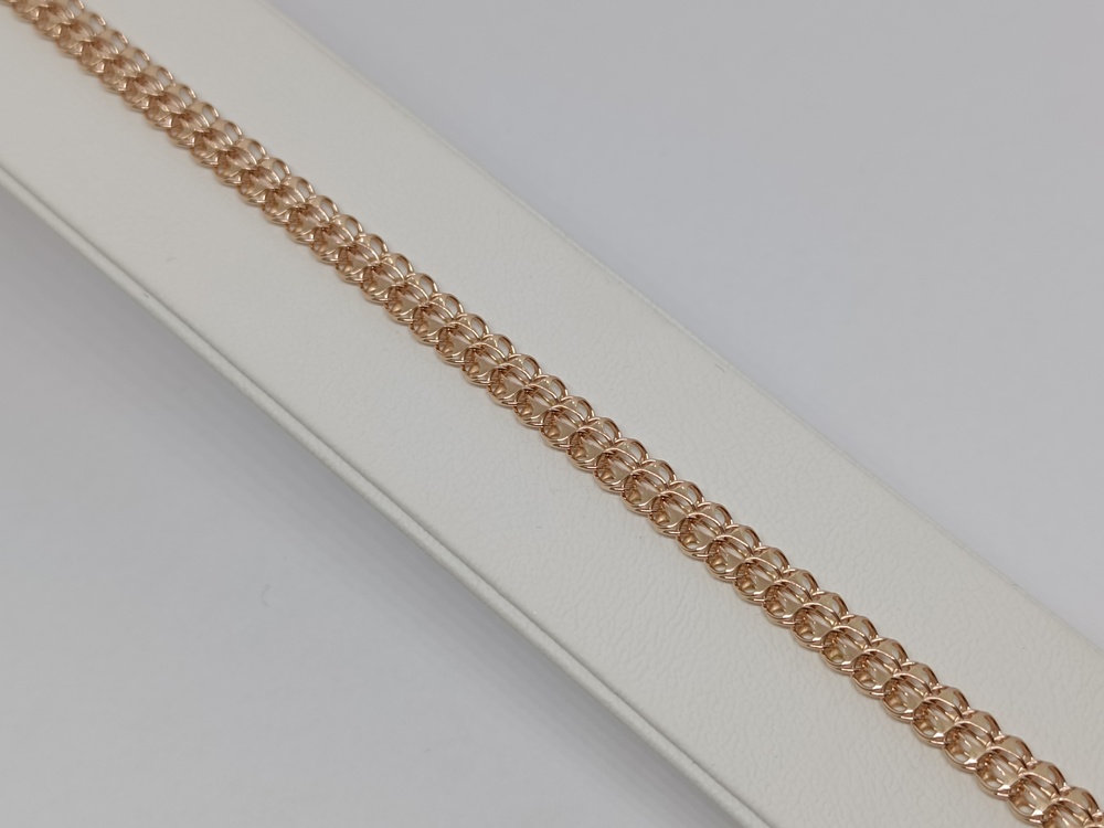 БРАСЛЕТ ПОЛНОВЕСНЫЙ Питон (Au 585)