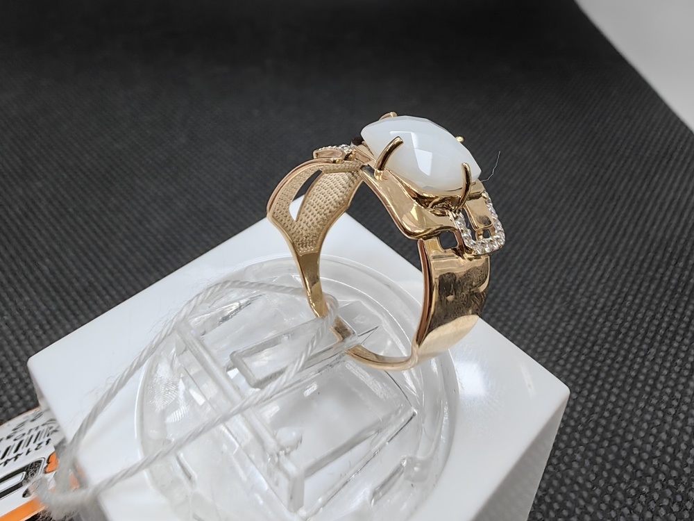 КОЛКМИ585 КОЛЬЦО С КАМНЯМИ (Au 585)