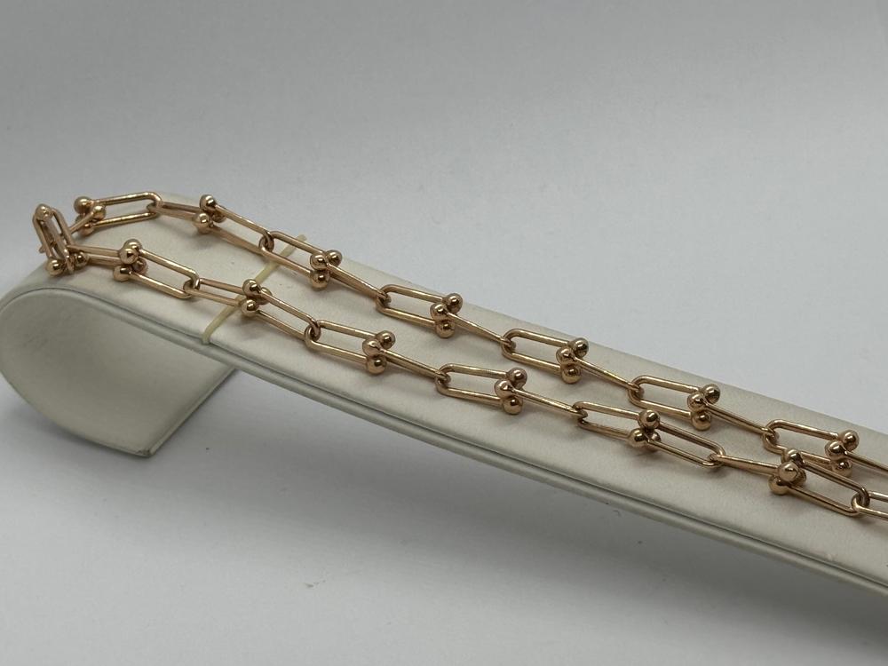 0703691/40 КОЛЬЕ С КАМНЕМ (Au 585)