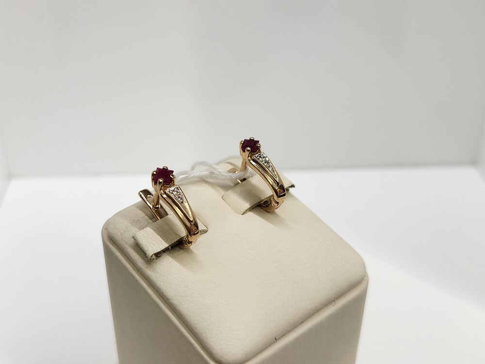 СЕРЬГИ БРИЛЛИАНТ (Au 585)