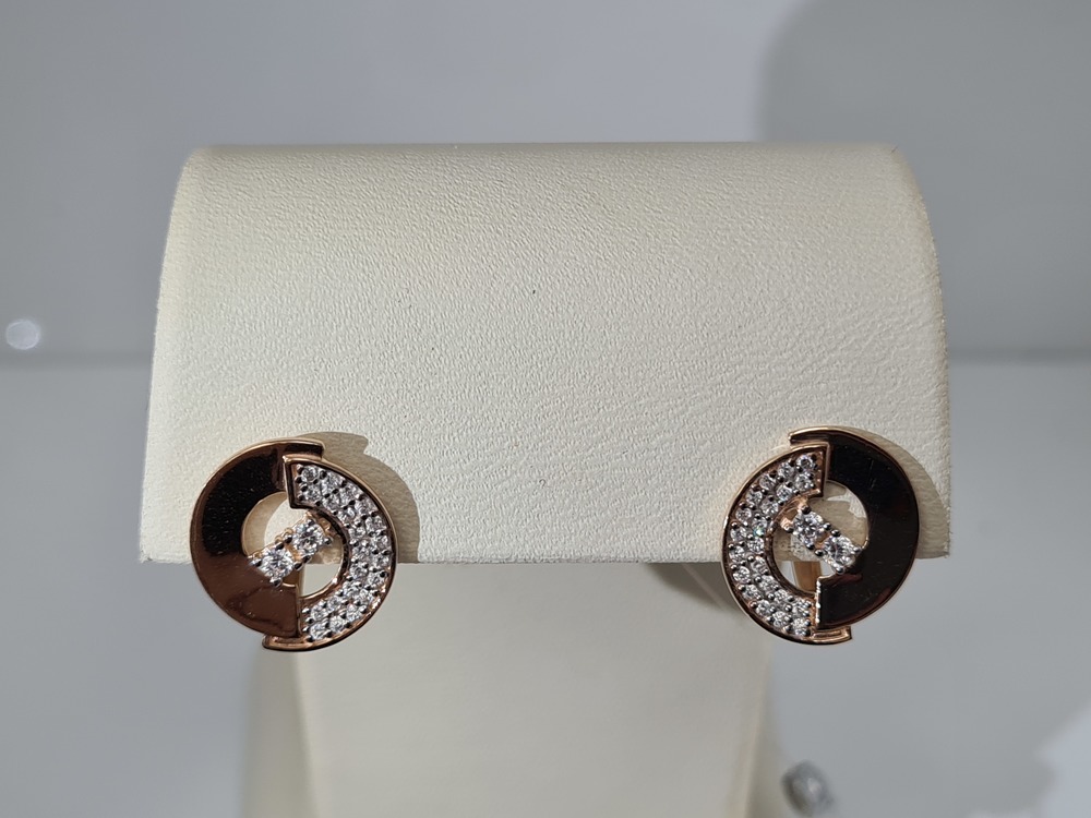 СЕРЬГИ С КАМНЯМИ (Au 585)