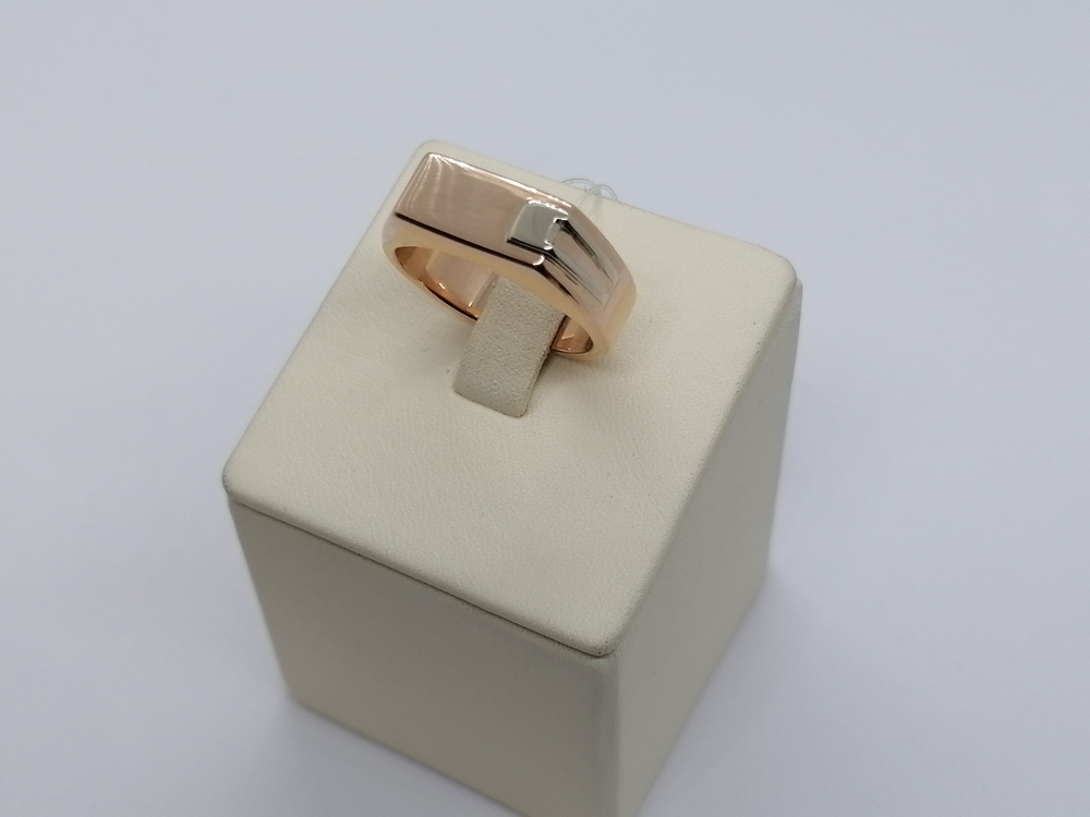 01-0039 КОЛЬЦО ПЕЧАТКА без камня (Au 585)