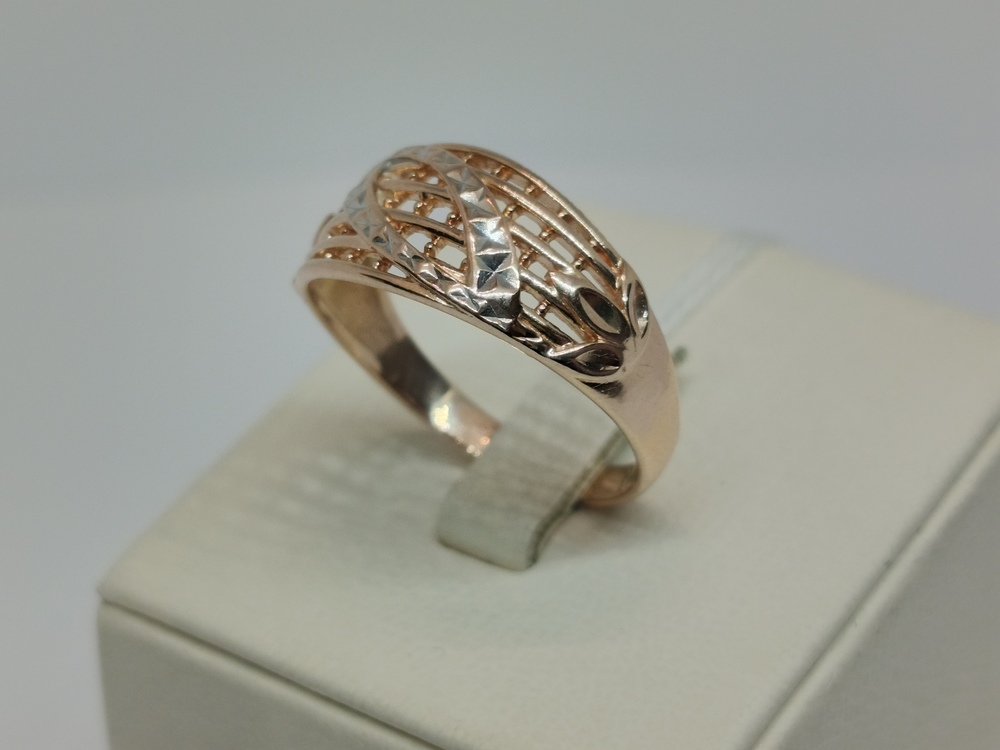 КОЛЬЦО БЕЗ КАМНЯ (Au 585)