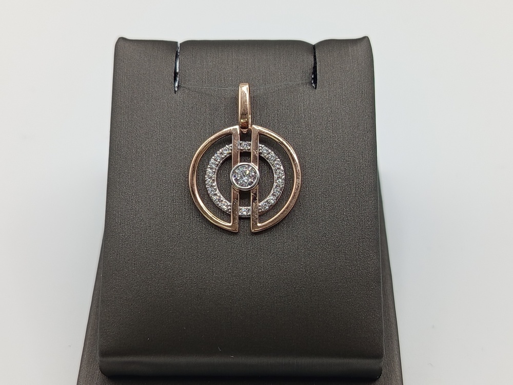 ПОДВЕСКА С КАМНЯМИ (Au 585)