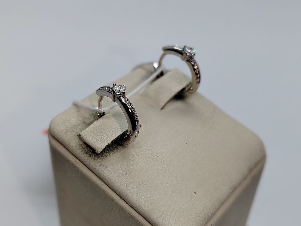 СЕРЬГИ С КАМНЯМИ (Au 585)