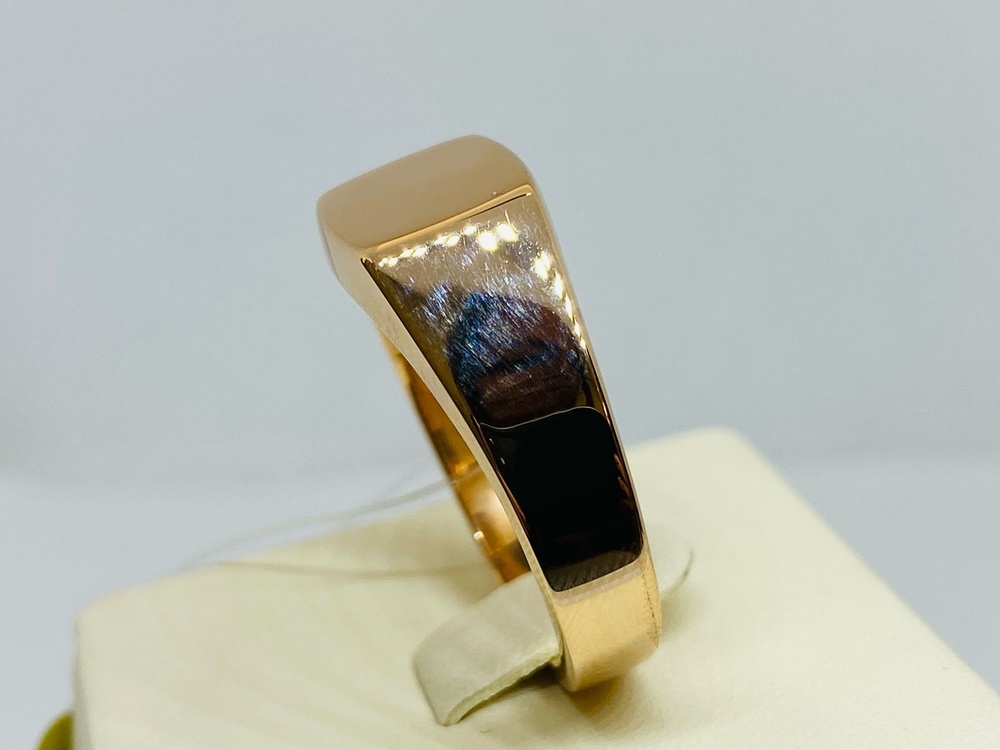 01-0062 КОЛЬЦО ПЕЧАТКА без камня (Au 585) 01-0062 КОЛЬЦО ПЕЧАТКА без камня (Au 585)