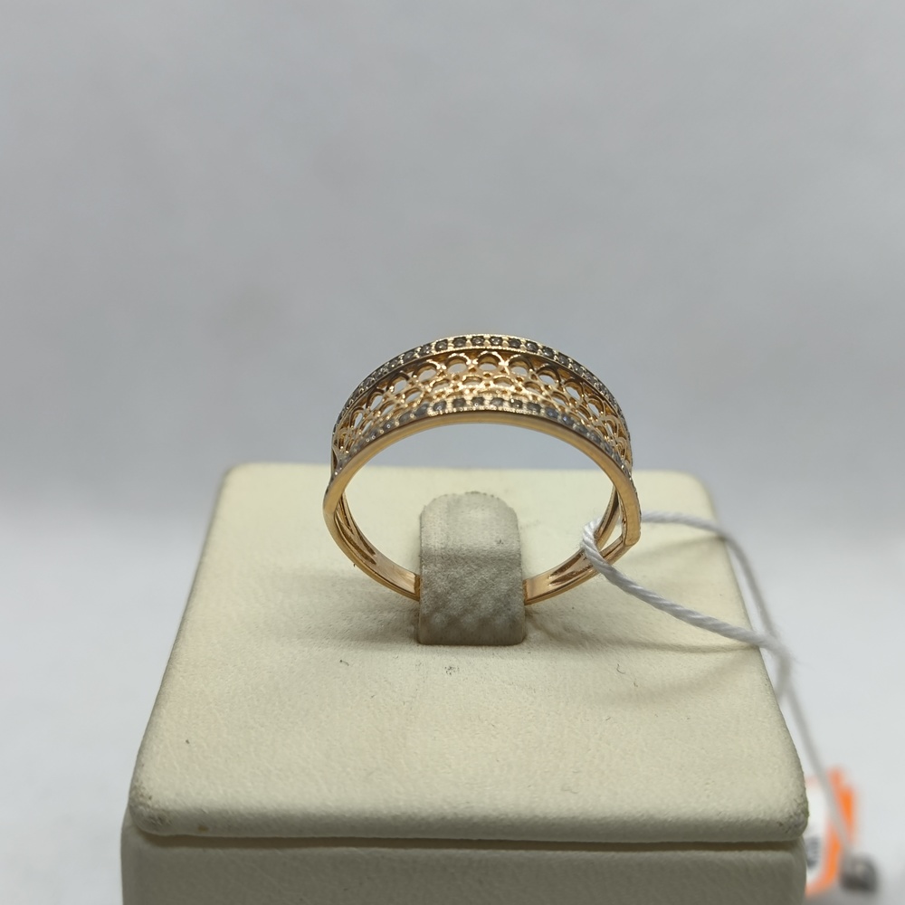 КОЛКМИ585 КОЛЬЦО С КАМНЯМИ (Au 585)