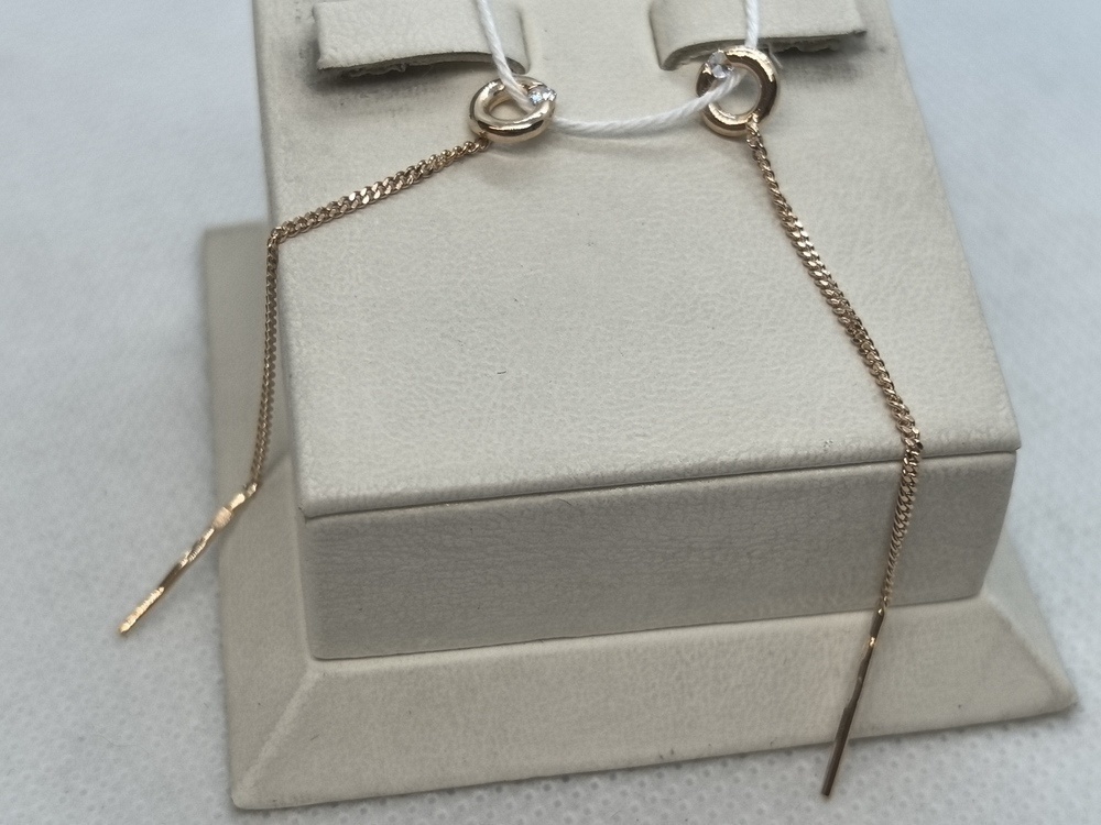 СЕРЬГИ ПРОДЕВКИ (Au 585)