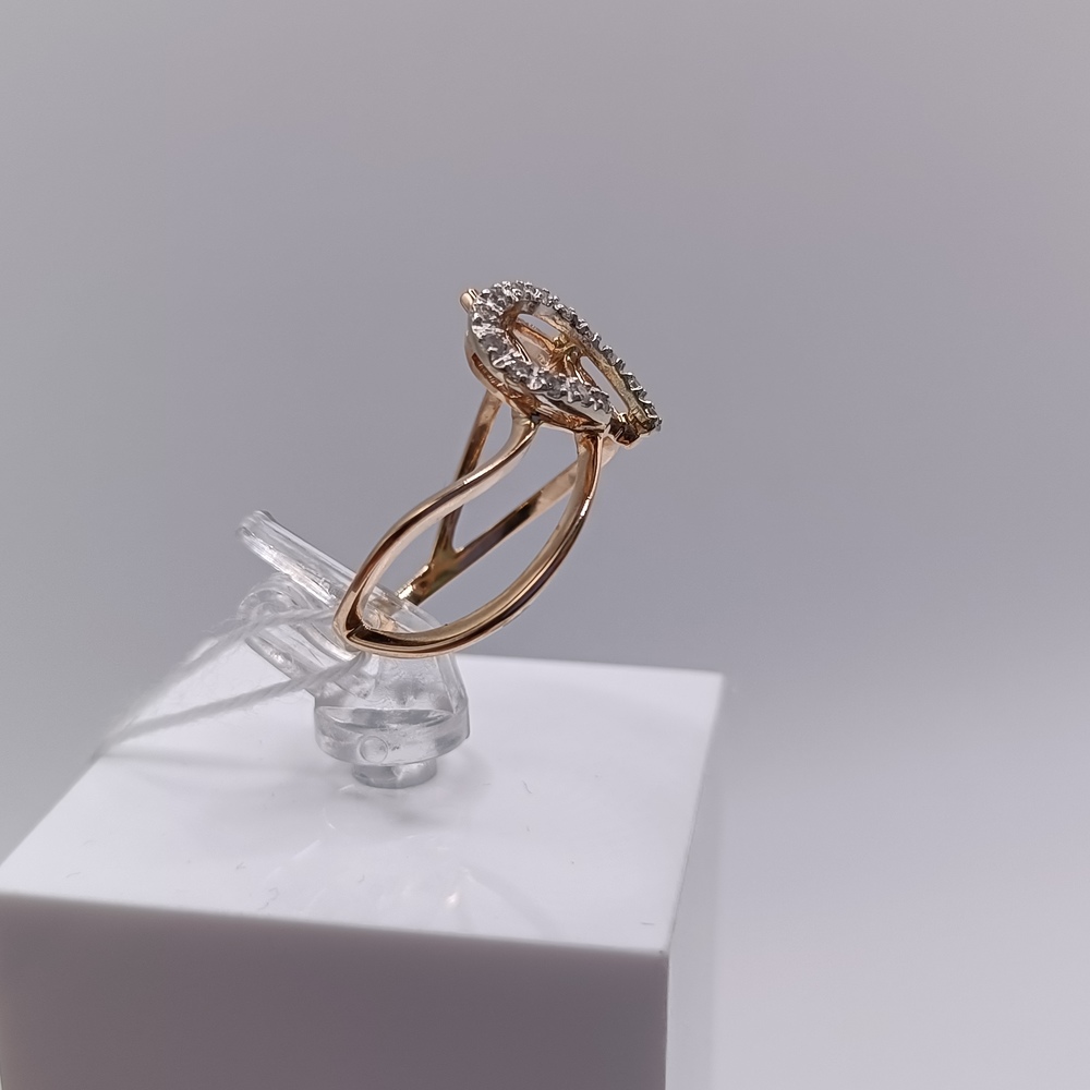 КОЛКМИ585 КОЛЬЦО С КАМНЯМИ (Au 585)