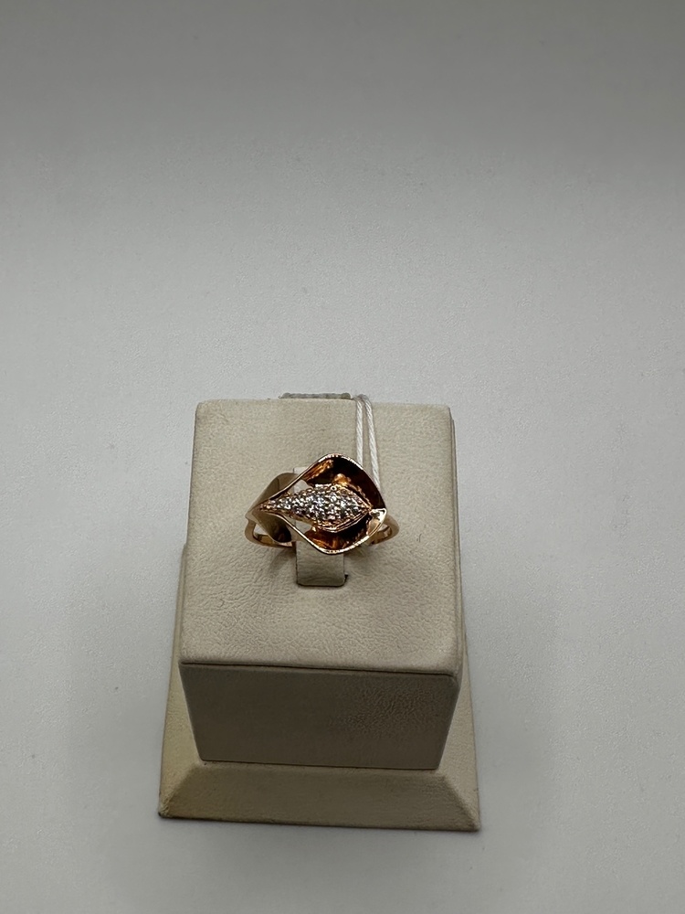 КОЛКМИ585 КОЛЬЦО С КАМНЯМИ (Au 585)