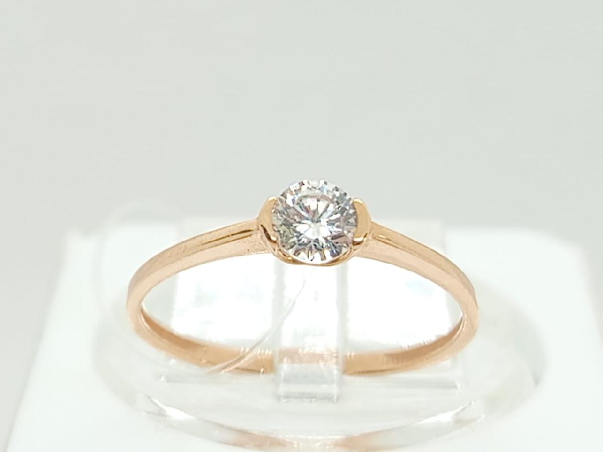 КОЛЬЦО С КАМНЕМ (Au 585)