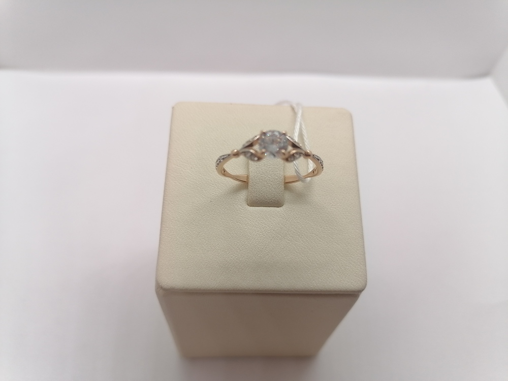 КОЛКМИ585 КОЛЬЦО С КАМНЯМИ (Au 585)