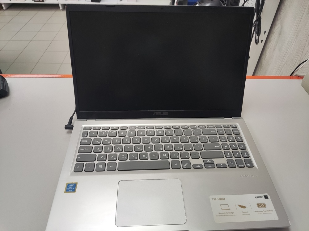 Ноутбук ASUS; CPU 6850,  Intel(R) Graphics, 4 Гб, 120 Гб, Нет