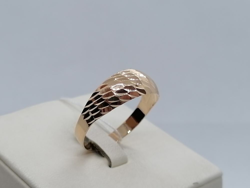 А 012529 КОЛЬЦО БЕЗ КАМНЯ (Au 585)