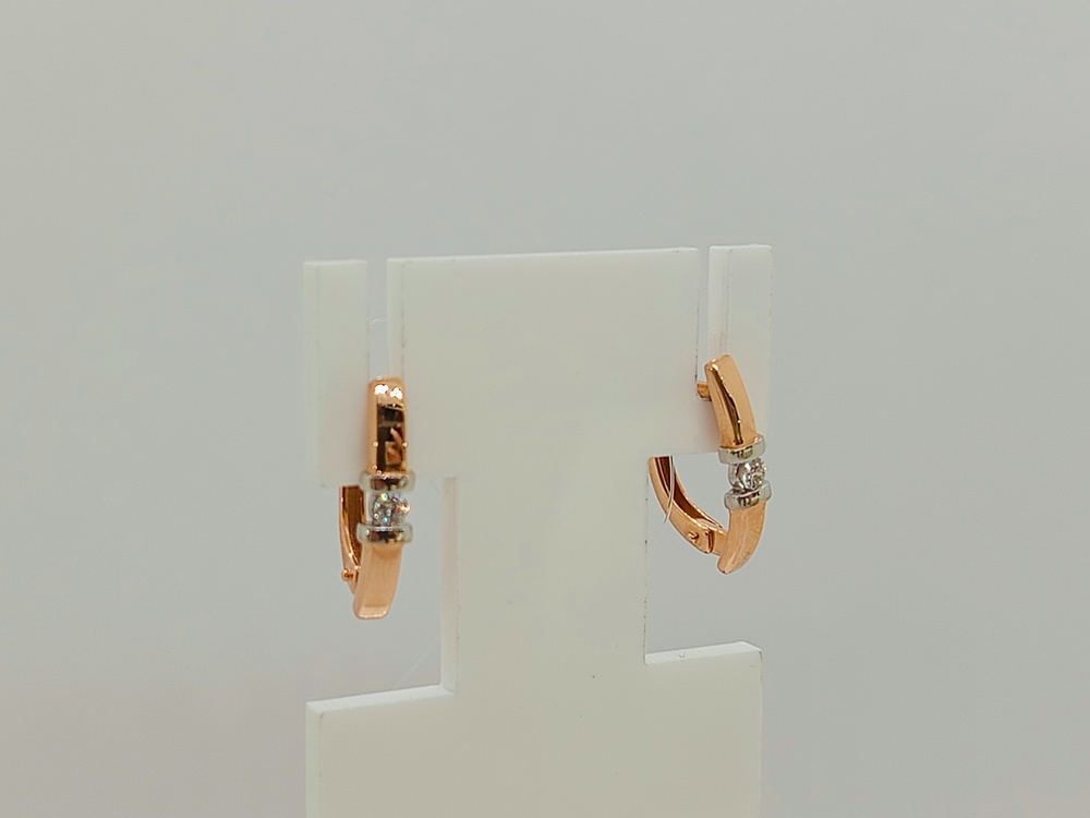 СЕРЬГИ БРИЛЛИАНТ (Au 585)