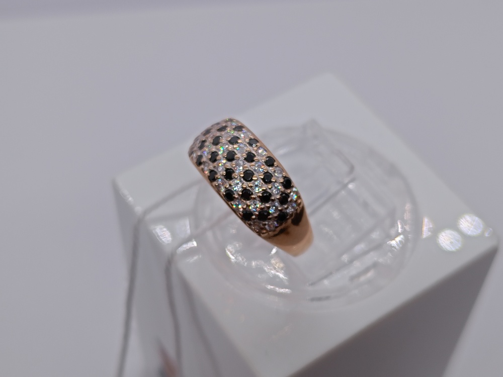 КОЛКМИ585 КОЛЬЦО С КАМНЯМИ (Au 585)