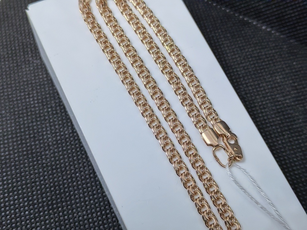 ЦЛБС585 ЦЕПЬ ПОЛНОВЕСНАЯ Бисмарк (Au 585)