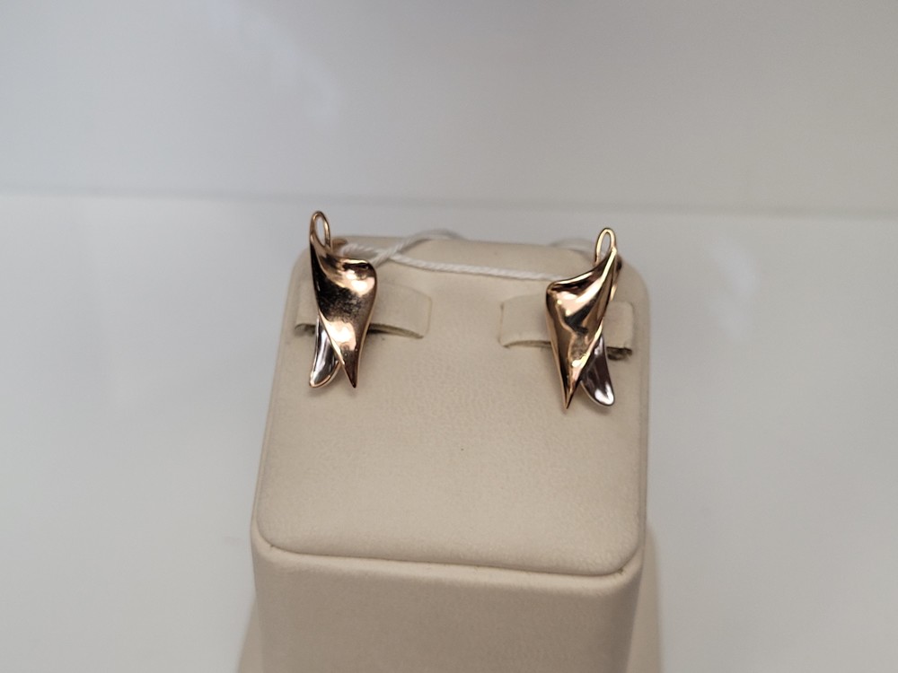 СБКМ585 СЕРЬГИ БЕЗ КАМНЯ (Au 585) СБКМ585 СЕРЬГИ БЕЗ КАМНЯ (Au 585)