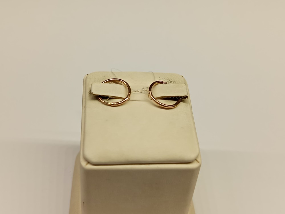 СЕРЬГИ КОНГО без камня (Au 585)