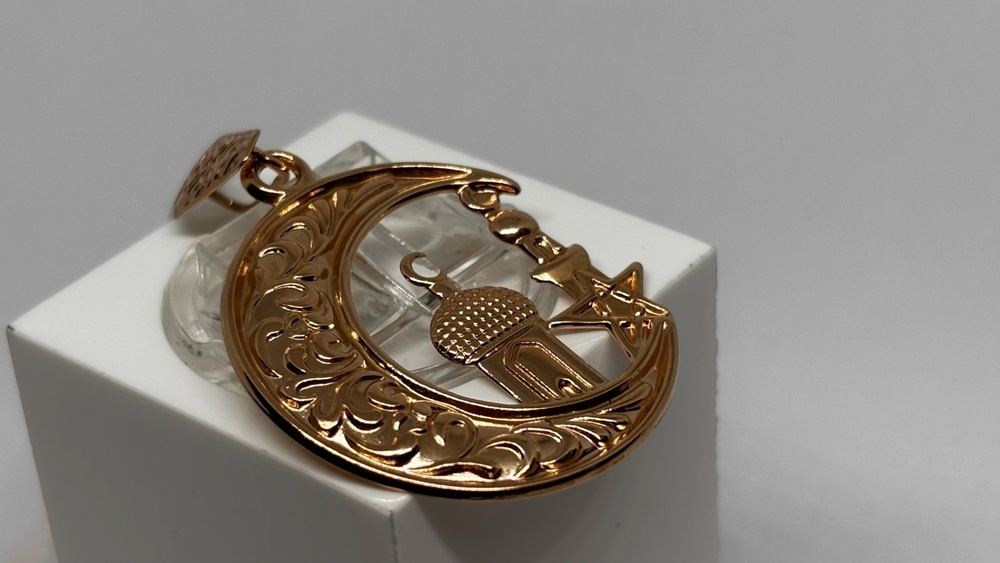 ПОДВЕСКА МЕЧЕТЬ БЕЗ КАМНЯ (Au 585)