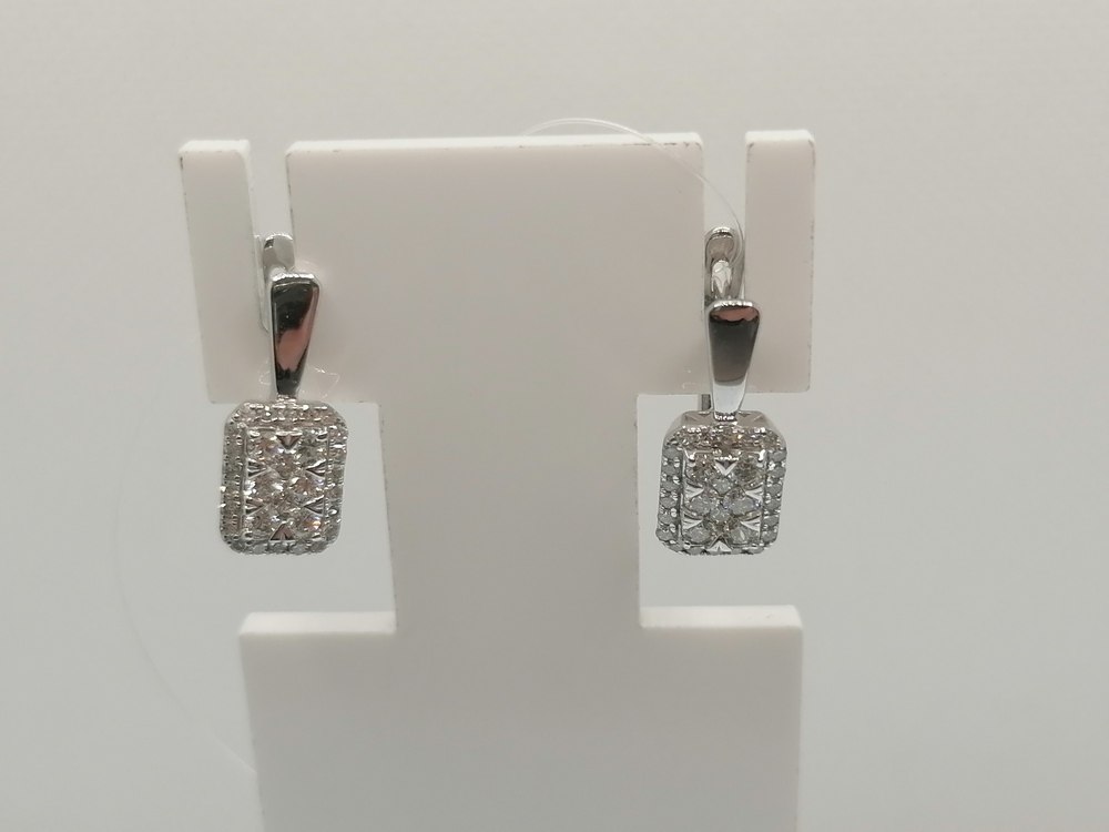 СЕРЬГИ БРИЛЛИАНТ (Au 585)