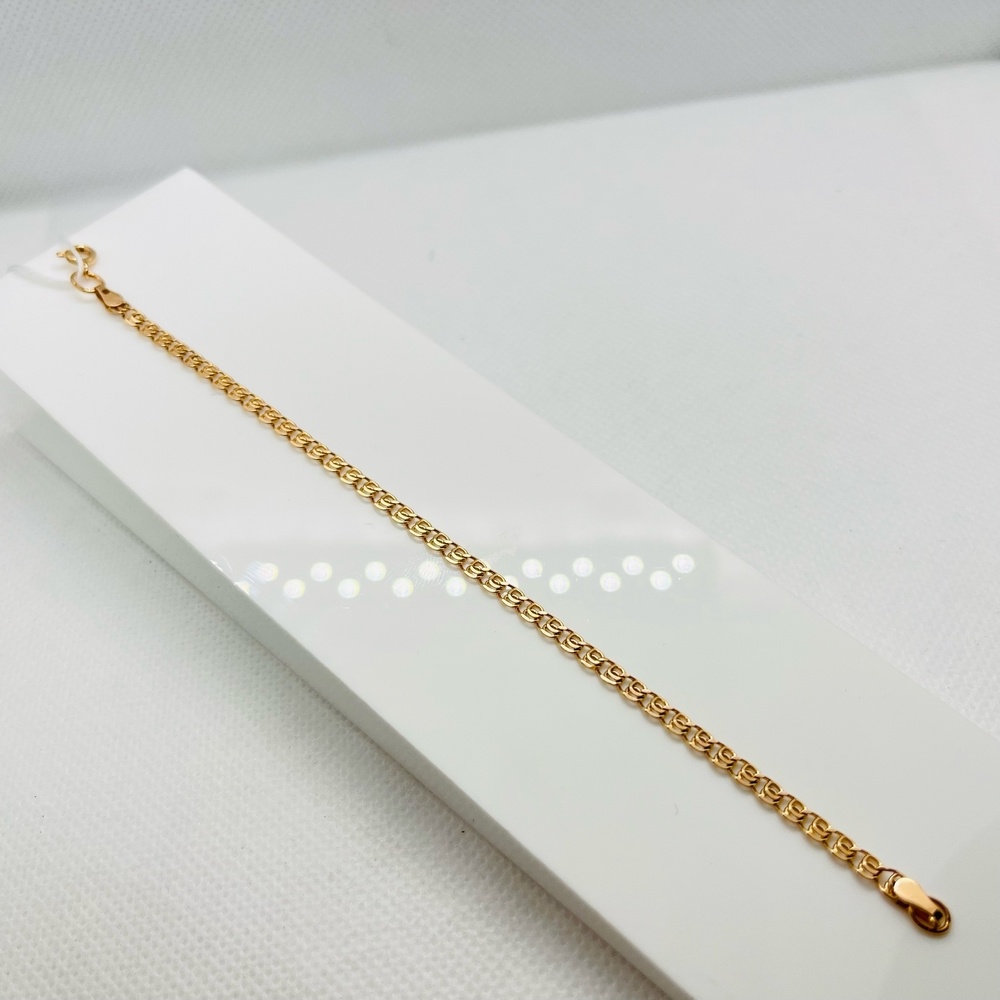 БРАСЛЕТ ПОЛНОВЕСНЫЙ Лав Au 585