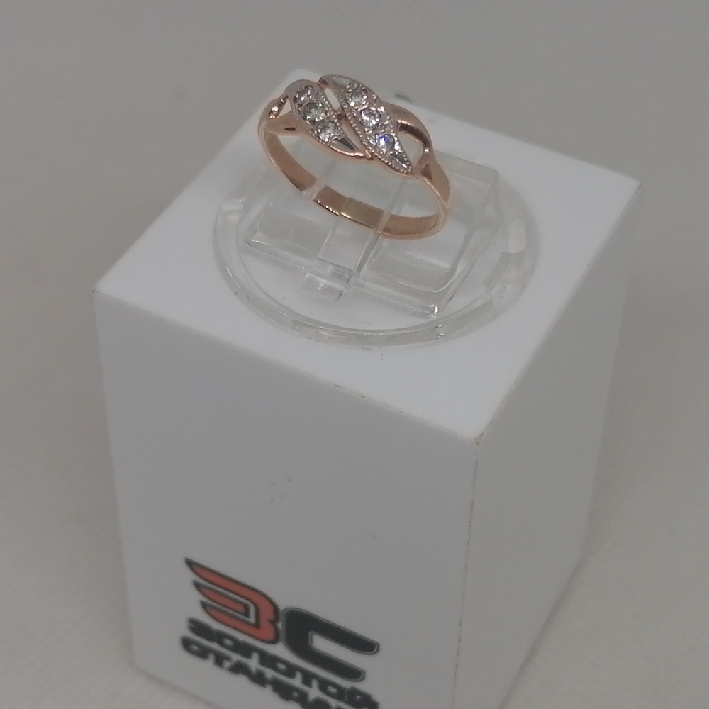 КОЛКМИ585 КОЛЬЦО С КАМНЯМИ (Au 585)
