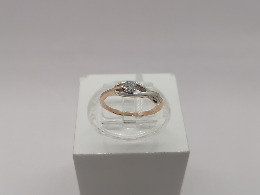 КОЛЬЦО БРИЛЛИАНТ Au 585