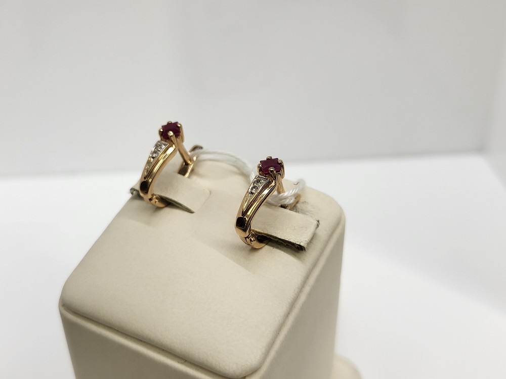 СЕРЬГИ БРИЛЛИАНТ (Au 585)