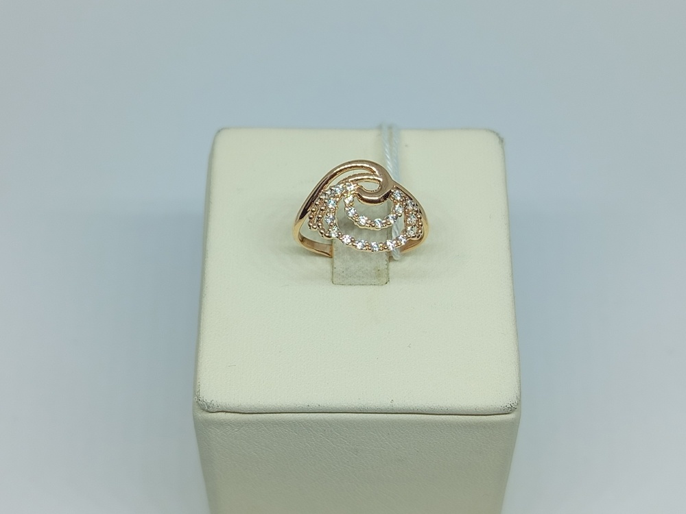 КОЛКМИ585 КОЛЬЦО С КАМНЯМИ (Au 585)