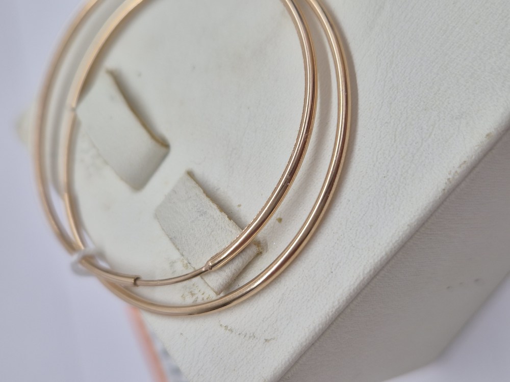 СКОН585 СЕРЬГИ КОНГО (Au 585)