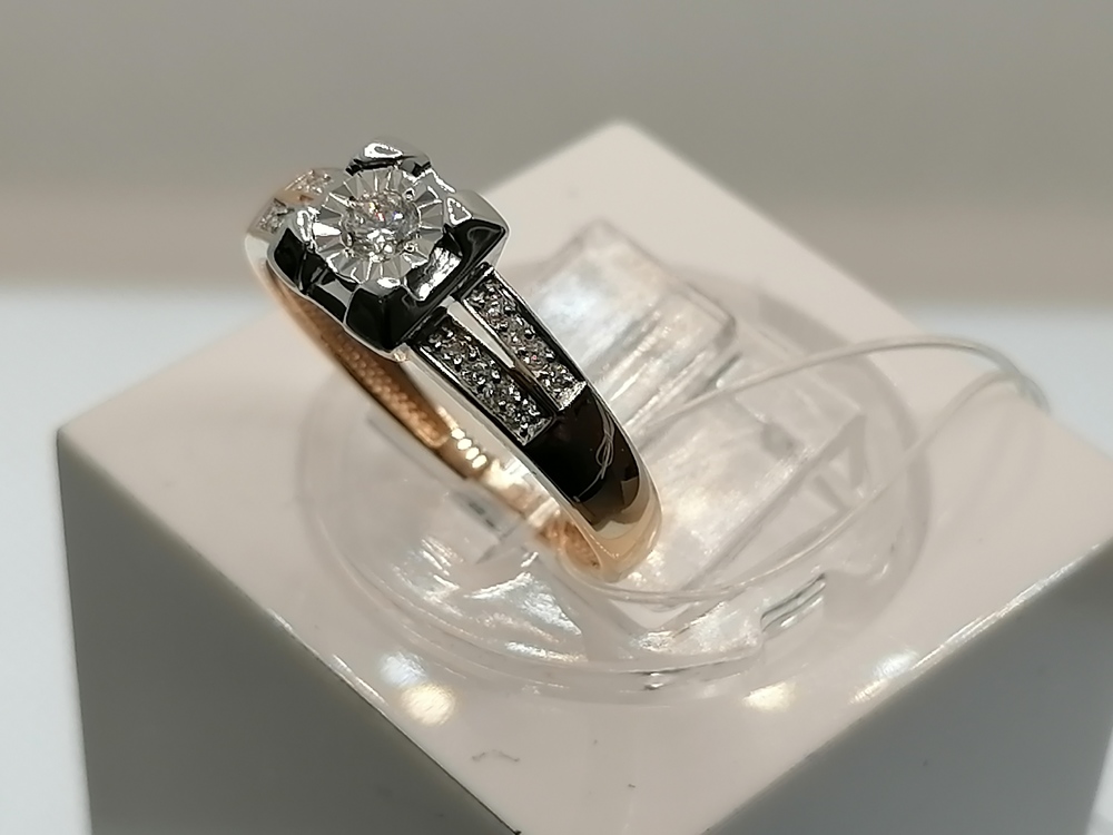 КОЛЬЦО БРИЛЛИАНТ (Au 585)