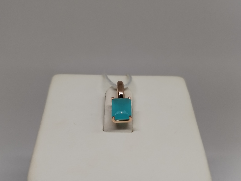 ПОДКМ585 ПОДВЕСКА С КАМНЕМ (Au 585)