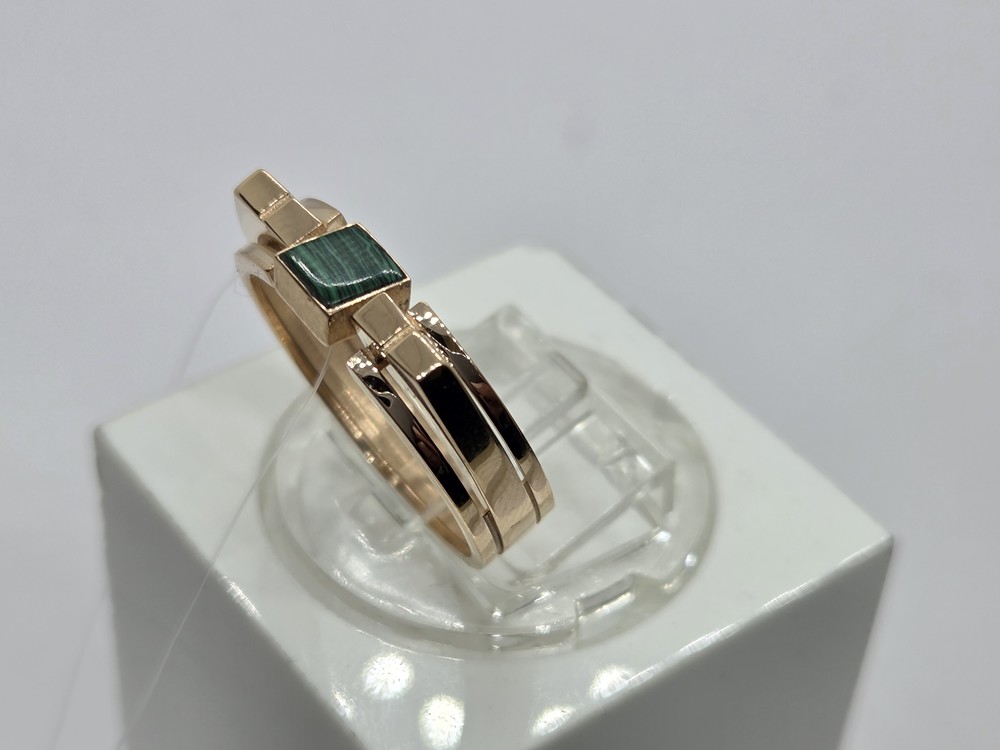 КОЛЬЦО ПЕЧАТКА с камнем (Au 585)