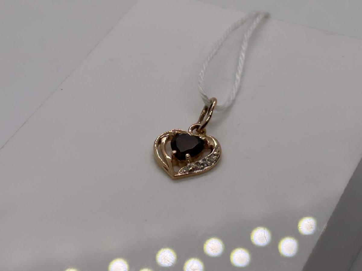 ПОДКМИ585 ПОДВЕСКА С КАМНЯМИ (Au 585)