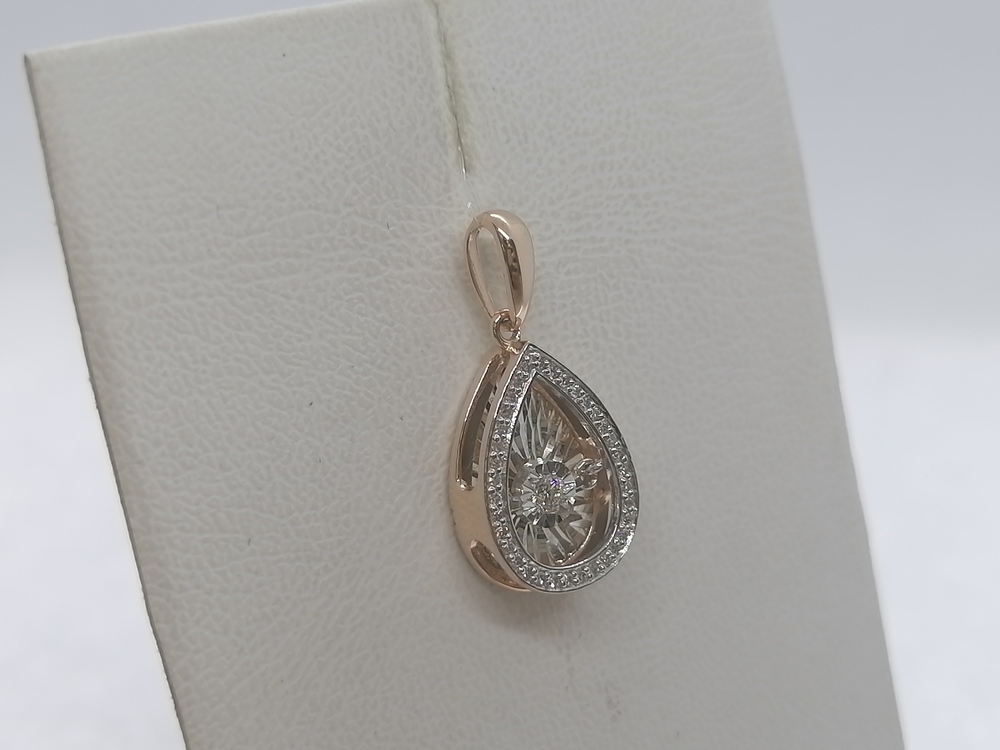 03-11-5497-31-00 ПОДВЕСКА БРИЛЛИАНТ (Au 585)