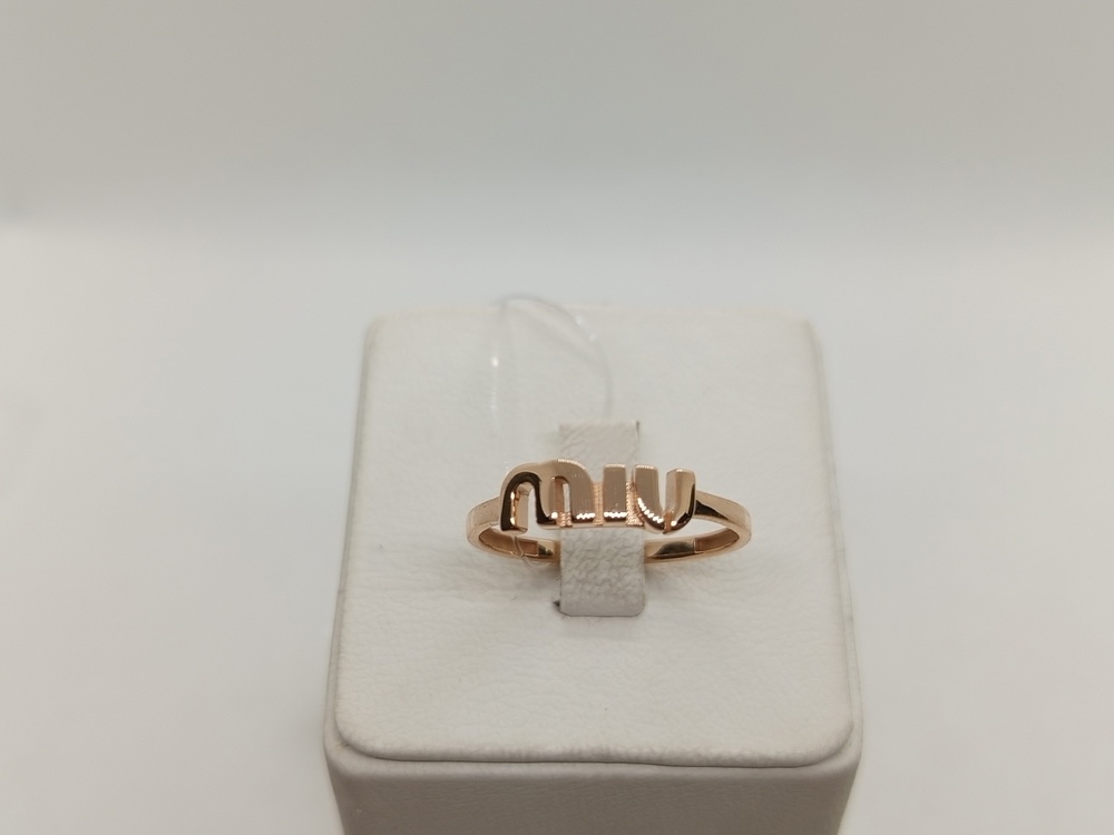 КОЛЬЦО БЕЗ КАМНЯ (Au 585)