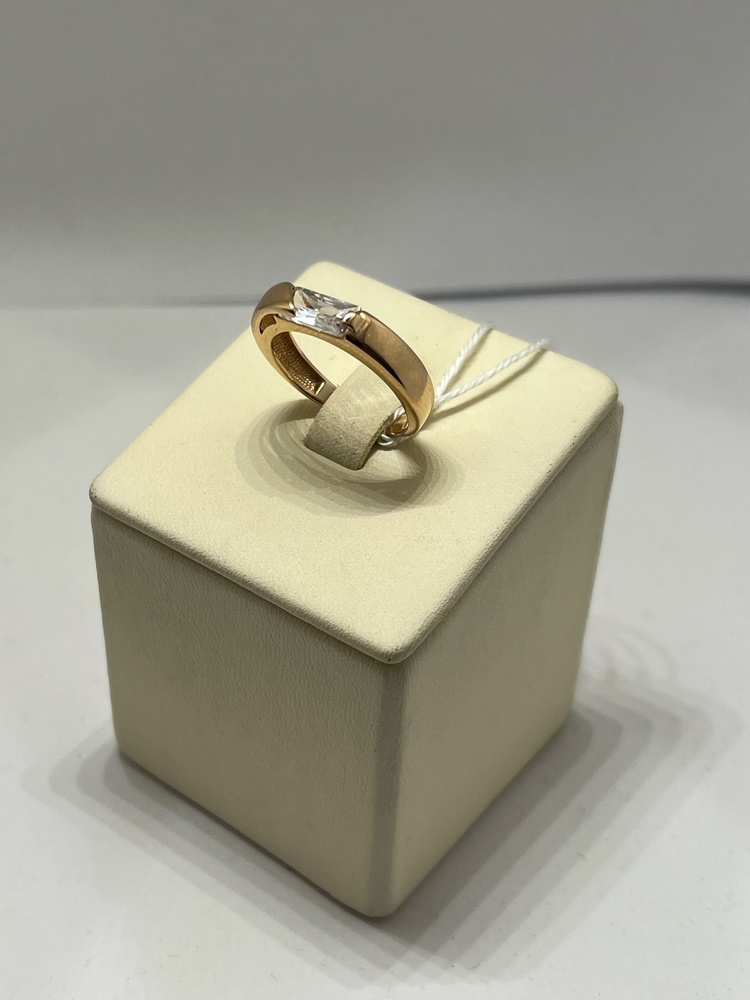 КОЛКМ585 КОЛЬЦО С КАМНЕМ (Au 585)