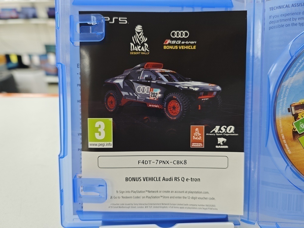 Игра Playstation 5 Dakar Desert Rally