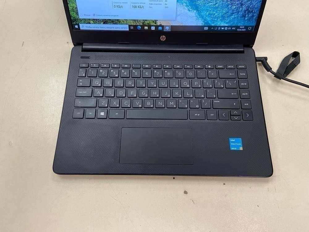 Ноутбук HP; Pentium Gold 7505, HD Graphics, 4 Гб, 256 Гб, Нет