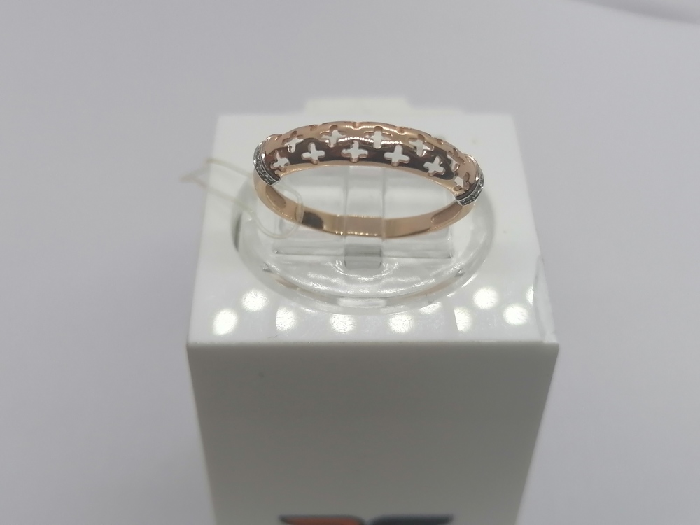 к5091 КОЛЬЦО С КАМНЯМИ (Au 585)