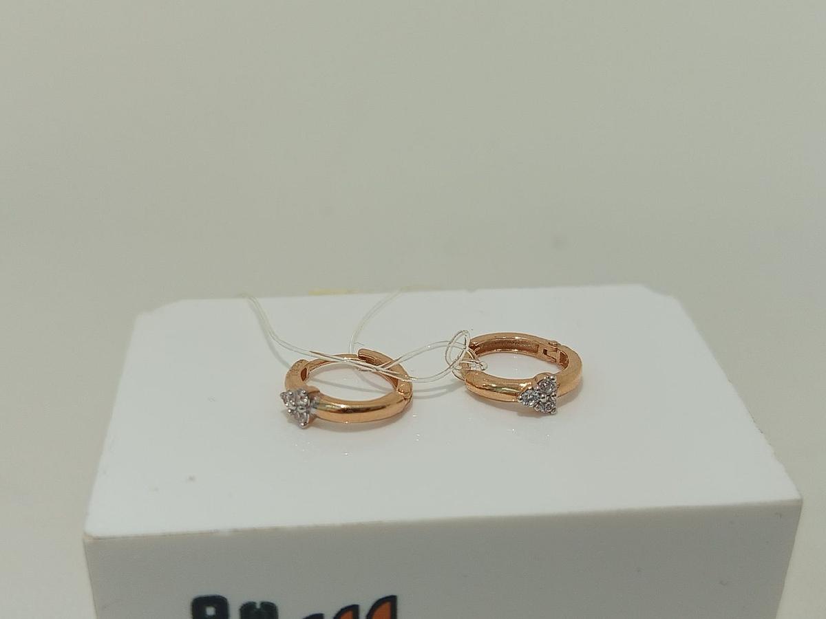 СЕРЬГИ С КАМНЯМИ (Au 585)