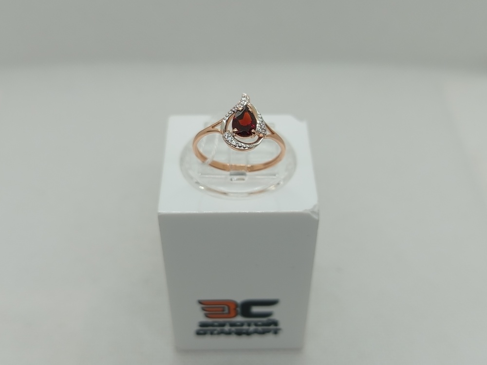 КОЛКМИ585 КОЛЬЦО С КАМНЯМИ (Au 585)