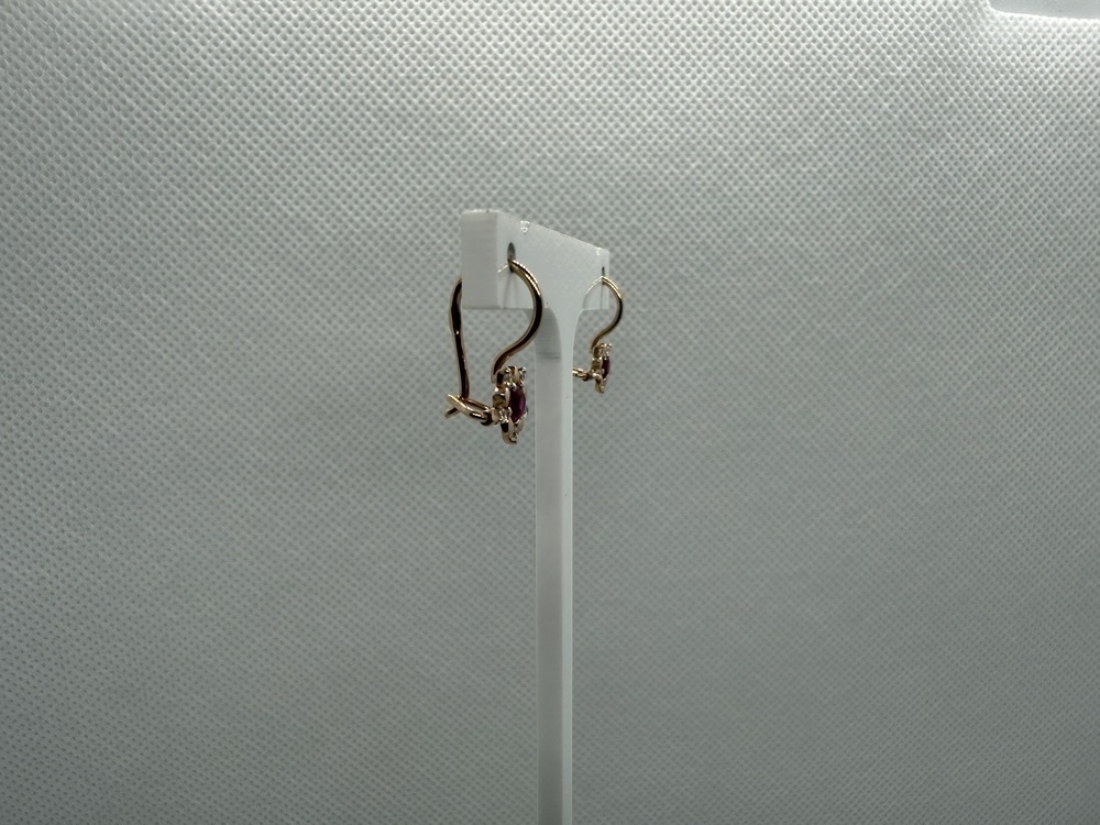 СЕРЬГИ С КАМНЯМИ (Au 585)