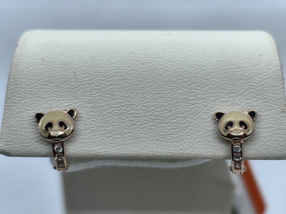 СЕРЬГИ С КАМНЯМИ (Au 585)