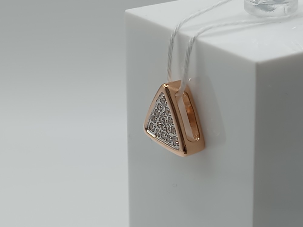 ПОДКМИ585 ПОДВЕСКА С КАМНЯМИ (Au 585)