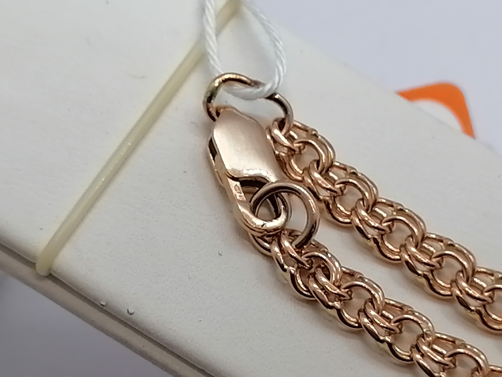 ЦЕПЬ ПОЛНОВЕСНАЯ Бисмарк (Au 585)