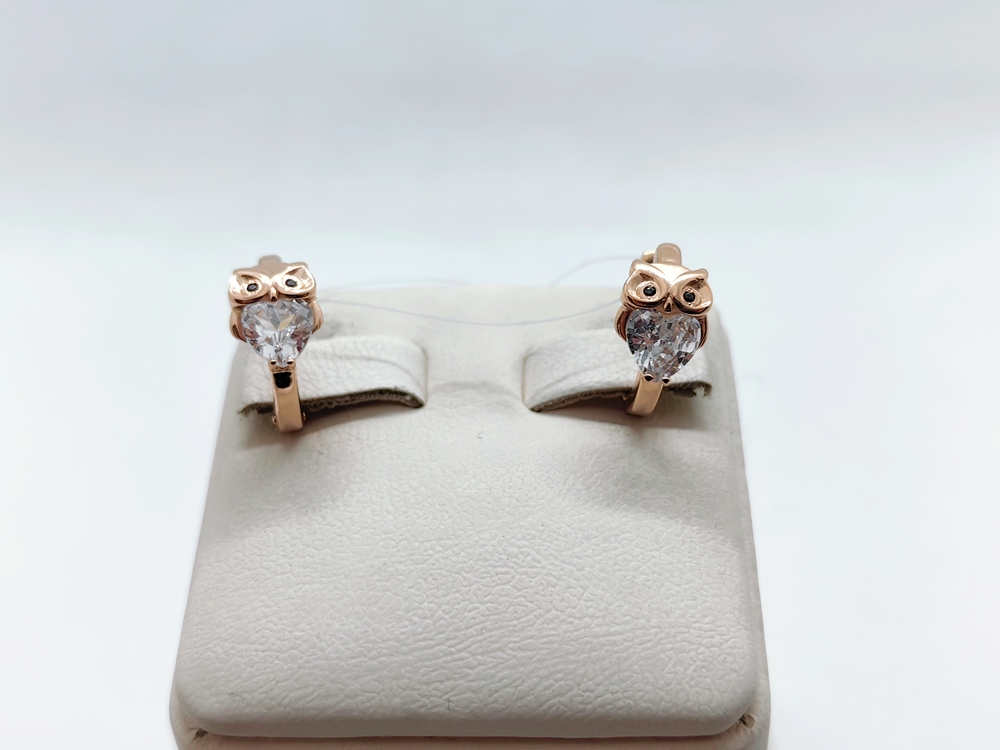 СЕРЬГИ С КАМНЯМИ (Au 585)