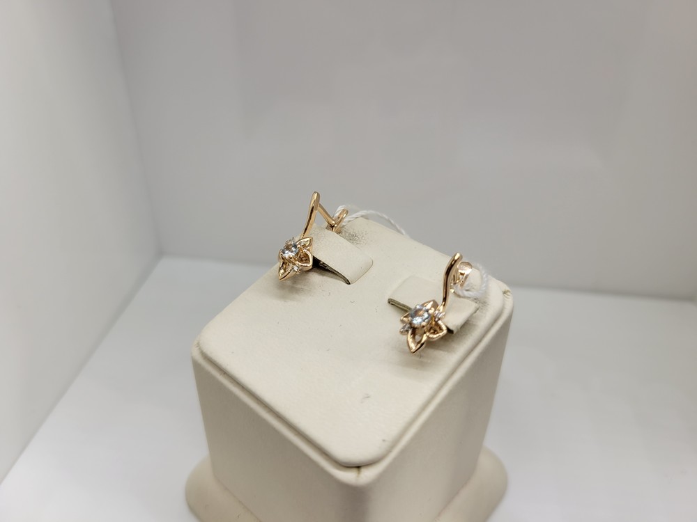 СКМИ585 СЕРЬГИ С КАМНЯМИ (Au 585) СКМИ585 СЕРЬГИ С КАМНЯМИ (Au 585)