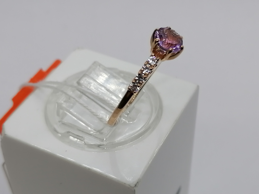 КОЛКМИ585 КОЛЬЦО С КАМНЯМИ (Au 585)